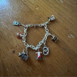 Charm Bracelet from Munich Germany Dirndl Stein Lederhosen Pretzel